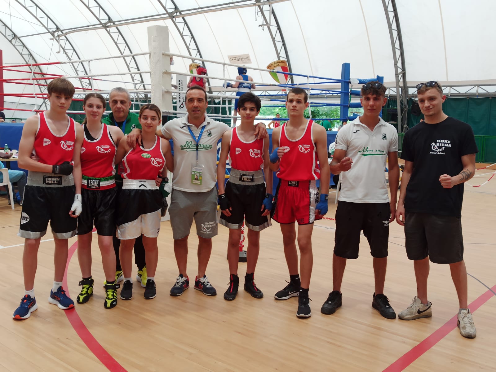 Boxe Siena Mens Sana: l’interregionale Toscana, Lazio e Umbria è tutto biancoverde