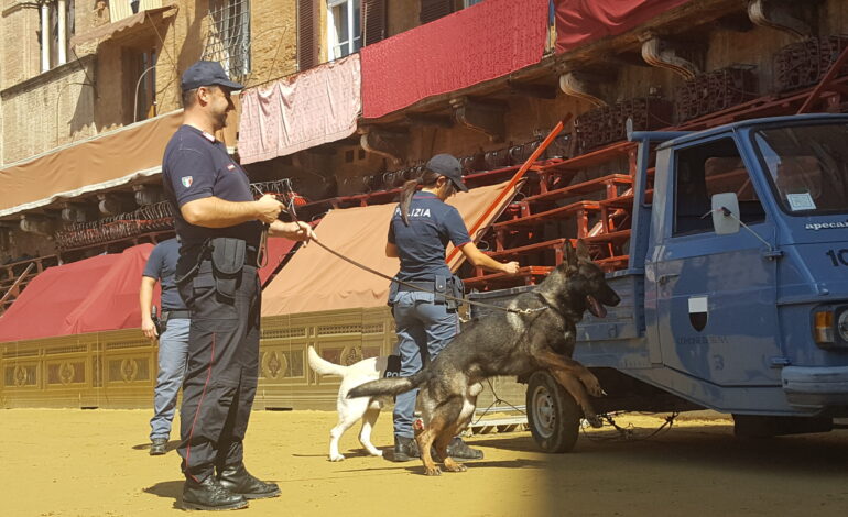 Palio dell’Assunta: pronta la macchina della sicurezza con le misure previste dal Questore Milone. Il 15 agosto l’atleta senese Alice Volpi, Assistente della Polizia di Stato del Gruppo Sportivo Fiamme Oro riceverà il premio Mangia D’Oro