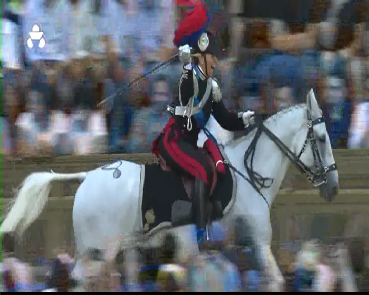 Esibizione Carabinieri a Cavallo – Prova Generale – Palio Agosto 2022