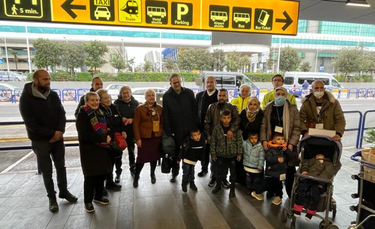 SIENA ANCORA UNA VOLTA CAPITALE DELL’ACCOGLIENZA, ARRIVATE OGGI 2 FAMIGLIE SIRIANE CHE SARANNO ACCOLTE DALLA CARITAS