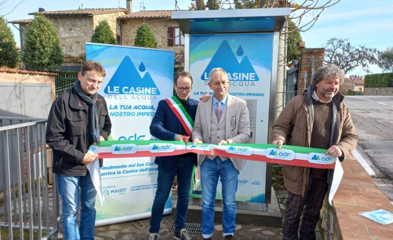 AdF, inaugurata la casina dell’acqua a Casciano di Murlo