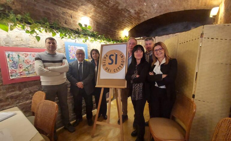 Presentazione della lista Sì Patto dei Cittadini in appoggio al candidato sindaco Fabio Pacciani promossa da Daniele Magrini insieme a Simonetta Losi, Camilla Marzucchi,Gianna Bardotti, Antonio Benocci, Stefano Marini