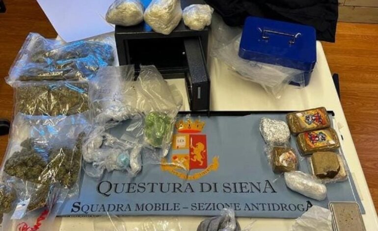 Trovato con la droga negli slip, arrestato 27enne senese