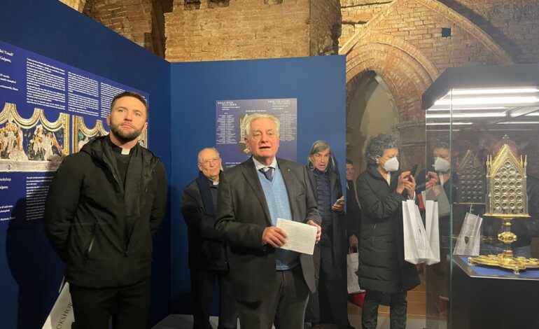 A Siena lo straordinario Reliquiario di San Galgano: mostra evento nella Cripta del Duomo