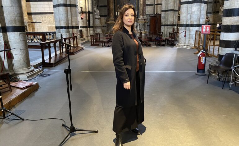 Micat in Vertice: Irina Lungu la soprano che interpreterà lo Stabat Mater questa sera in Duomo