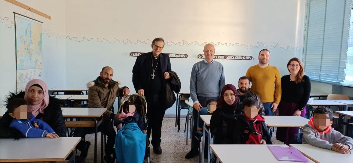 Domani in udienza da Papa Francesco le due famiglia siriane accolte a Siena dalla Caritas