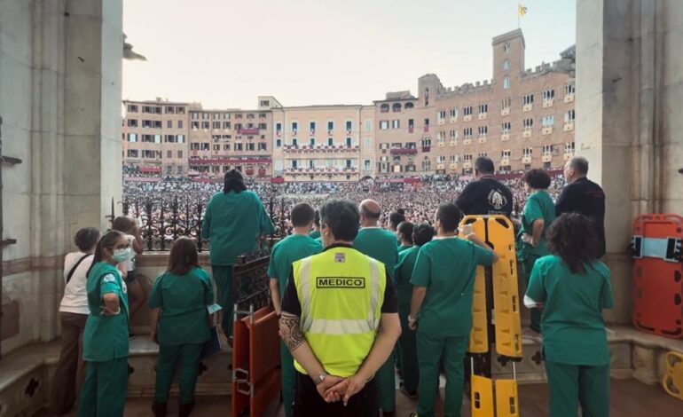 Palio del 16 agosto, l’organizzazione del 118 per il soccorso sanitario