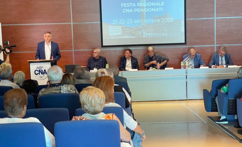 Oltre cento pensionati a Siena per la festa regionale della Cna