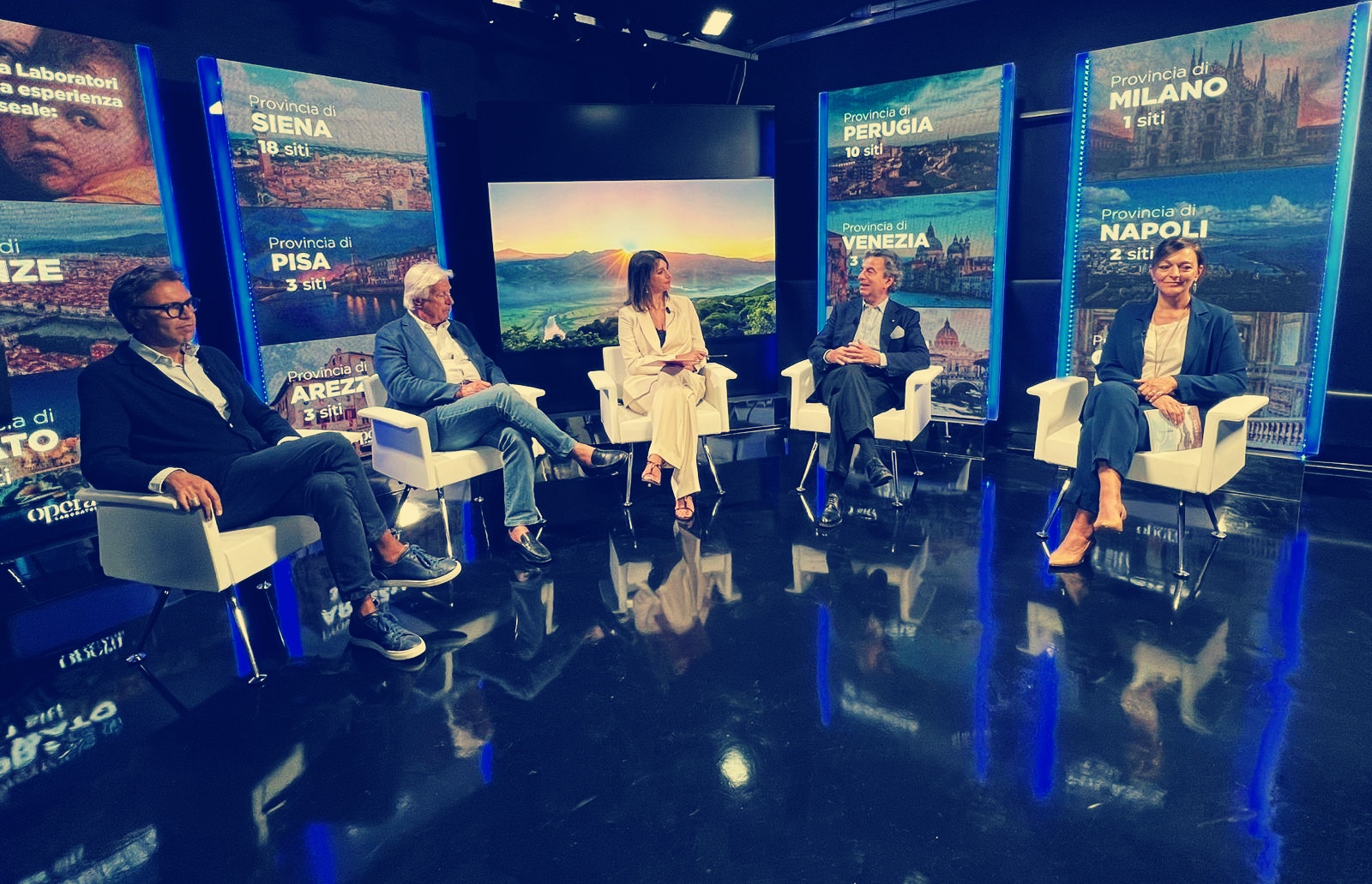 Canale3Toscana inaugura i nuovi studi tv e presenta il palinsesto