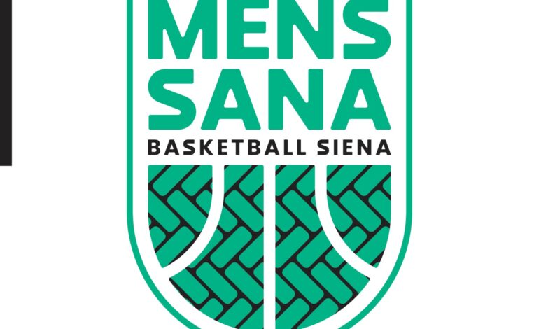 Mens Sana Basketball, ecco il nuovo logo: l’opera di Guido Bellini omaggia Siena e la storia biancoverde