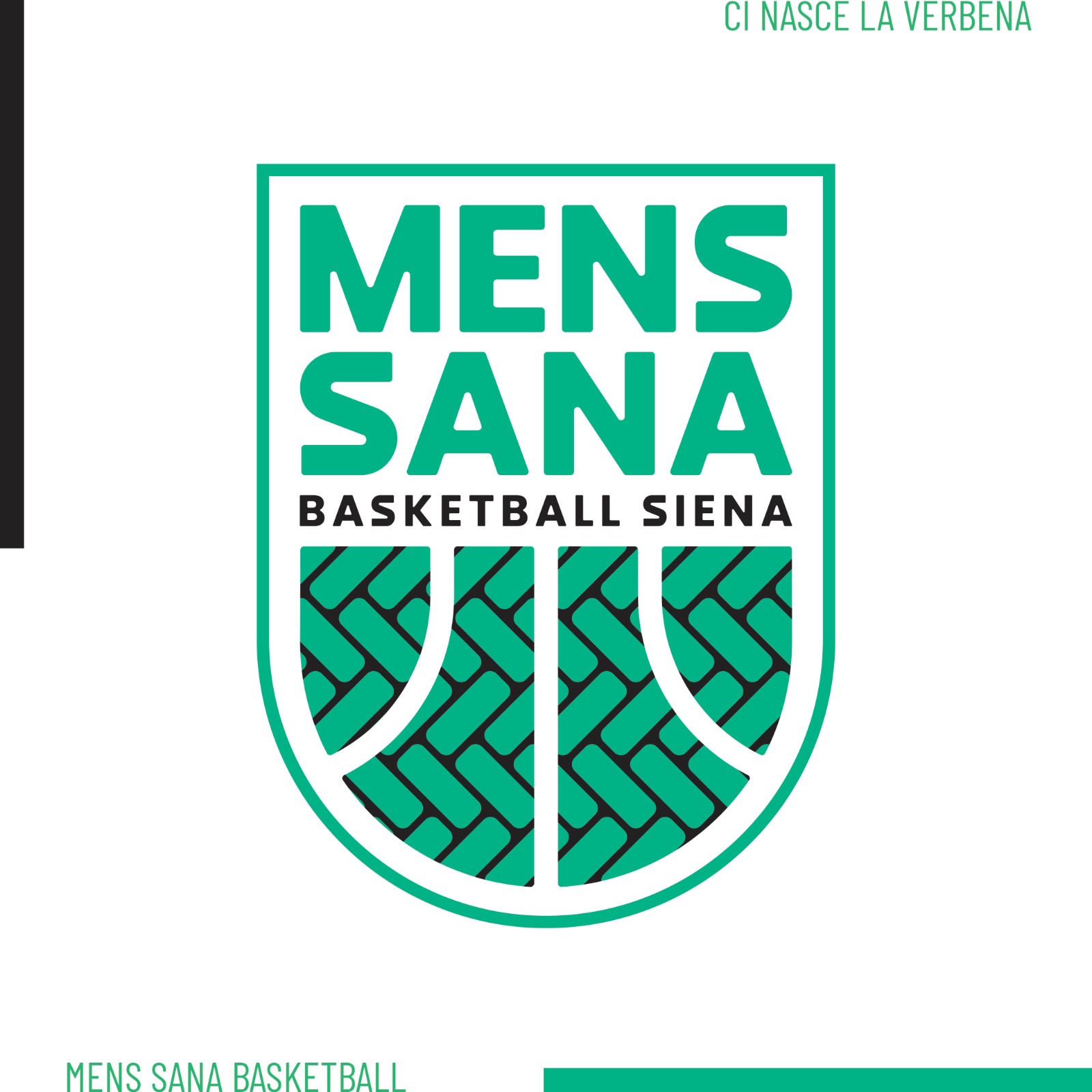 Mens Sana Basketball, ecco il nuovo logo: l’opera di Guido Bellini omaggia Siena e la storia biancoverde