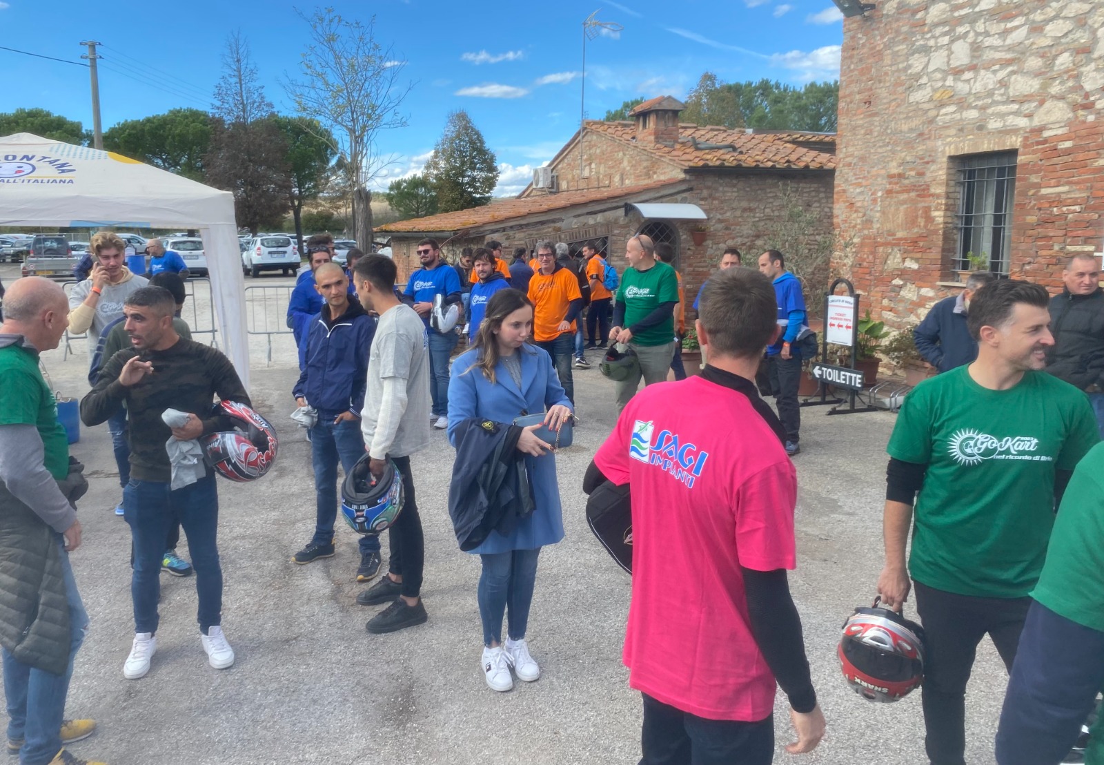 Su i motori! I go kart dei protagonisti del Palio infuocano il weekend al kartodromo di Casetta