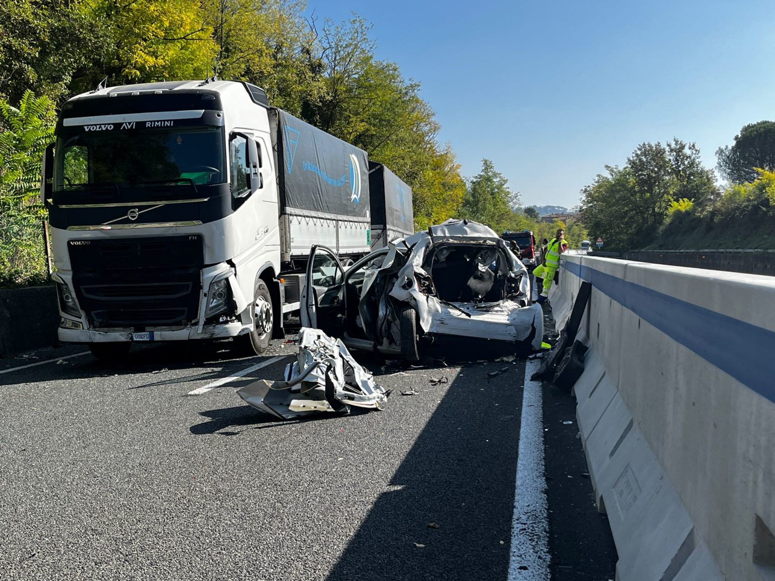 Incidente mortale sulla Siena-Firenze