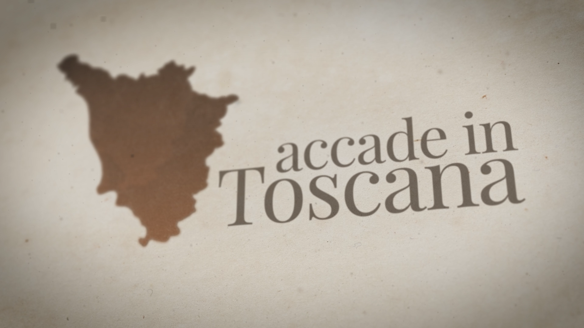 Format ” Accade in Toscana” – puntata 1