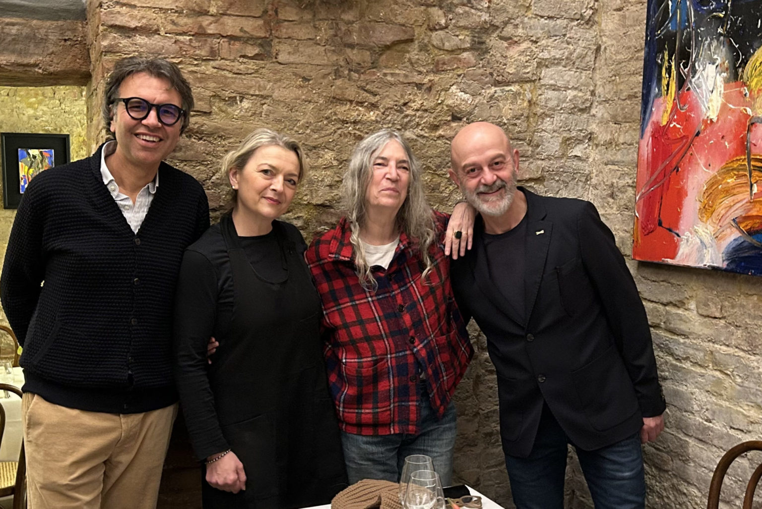 Dal Buongoverno a piazza San Giovanni: Patti Smith visita Siena prima del concerto in Duomo