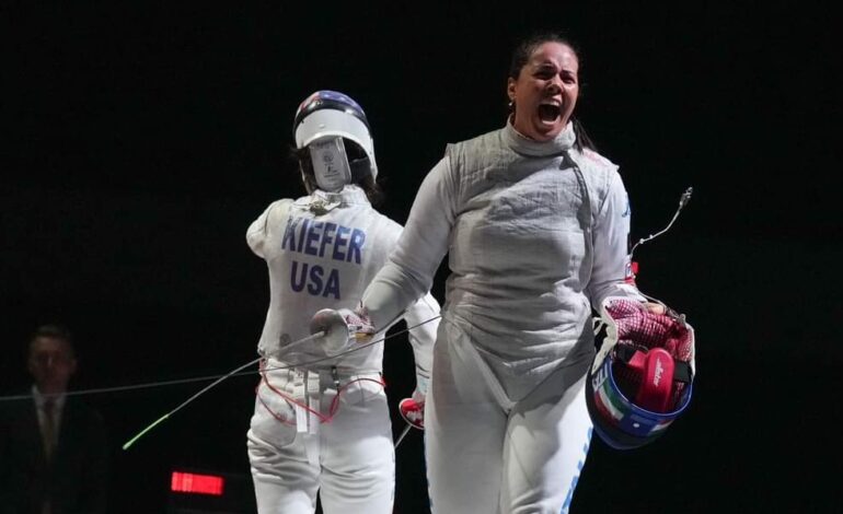 Alice Volpi signora del fioretto:”Pronta per le olimpiadi. Voglio tornare con la medaglia!”