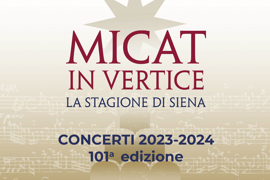 MICAT IN VERTICE Stagione di Concerti 2023 2024 101ª edizione 7°puntata