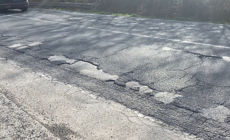 Strada di Levante, il Comune chiede un incontro con Anas. Bianchini: “Urgenti i lavori di ripavimentazione”