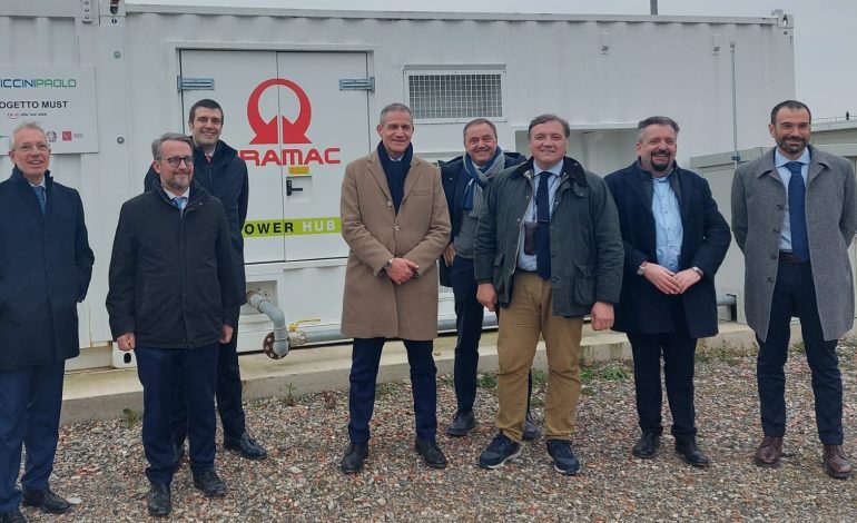 Installato il Power Hub di Pramac nell’aerea di servizio di Piccini Paolo a Sansepolcro