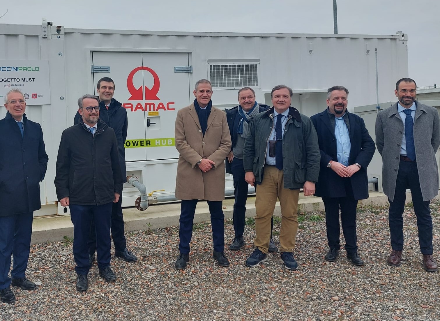 Installato il Power Hub di Pramac nell’aerea di servizio di Piccini Paolo a Sansepolcro