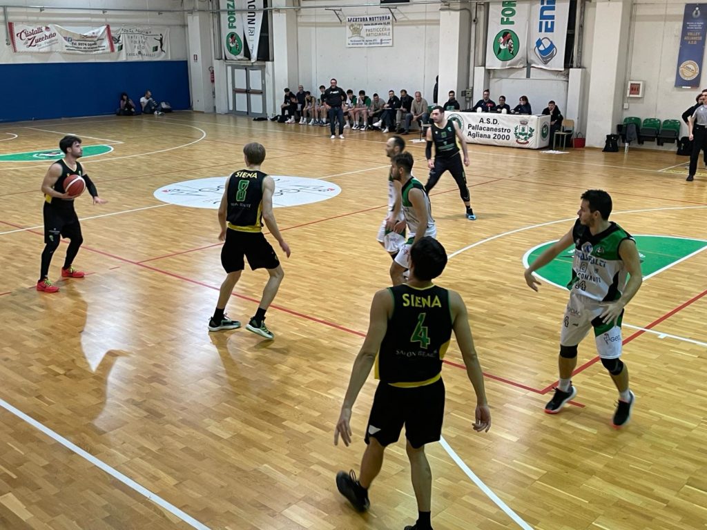 Basket, un’eroica Vismederi Costone Siena passa sulla sirena ad Agliana (76-78)