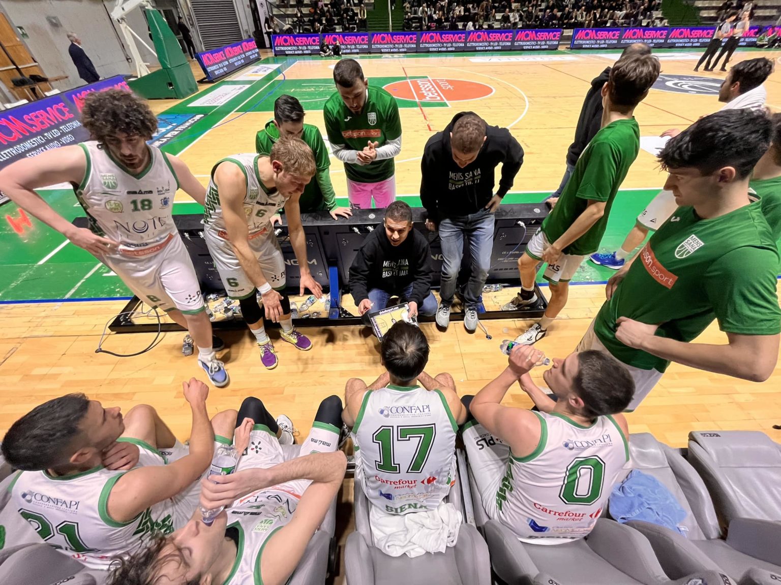 Basket, la Mens Sana è stata ripescata in serie B