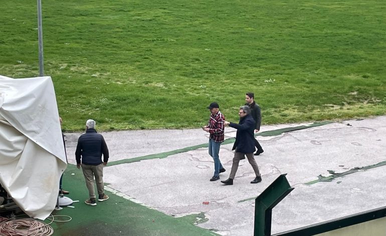 Il Comune torna dentro lo Stadio Franchi, sopralluogo degli assessori Capitani e Lorè