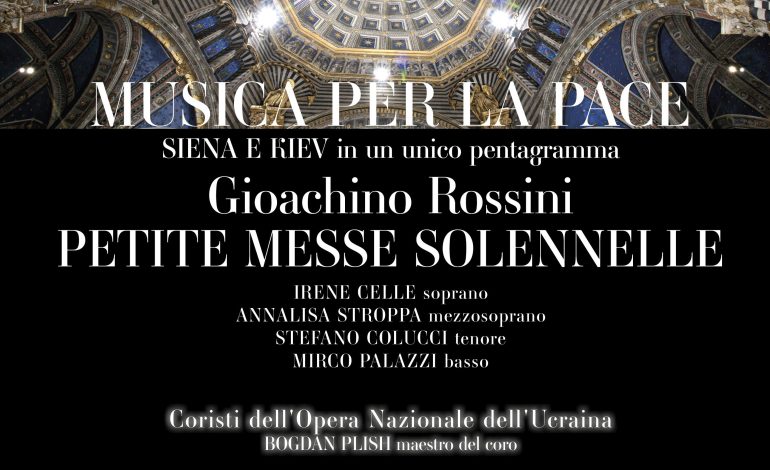 Torna nella cattedrale di Siena “Musica per la pace” con l’evento “Siena e Kiev in un unico pentagramma”