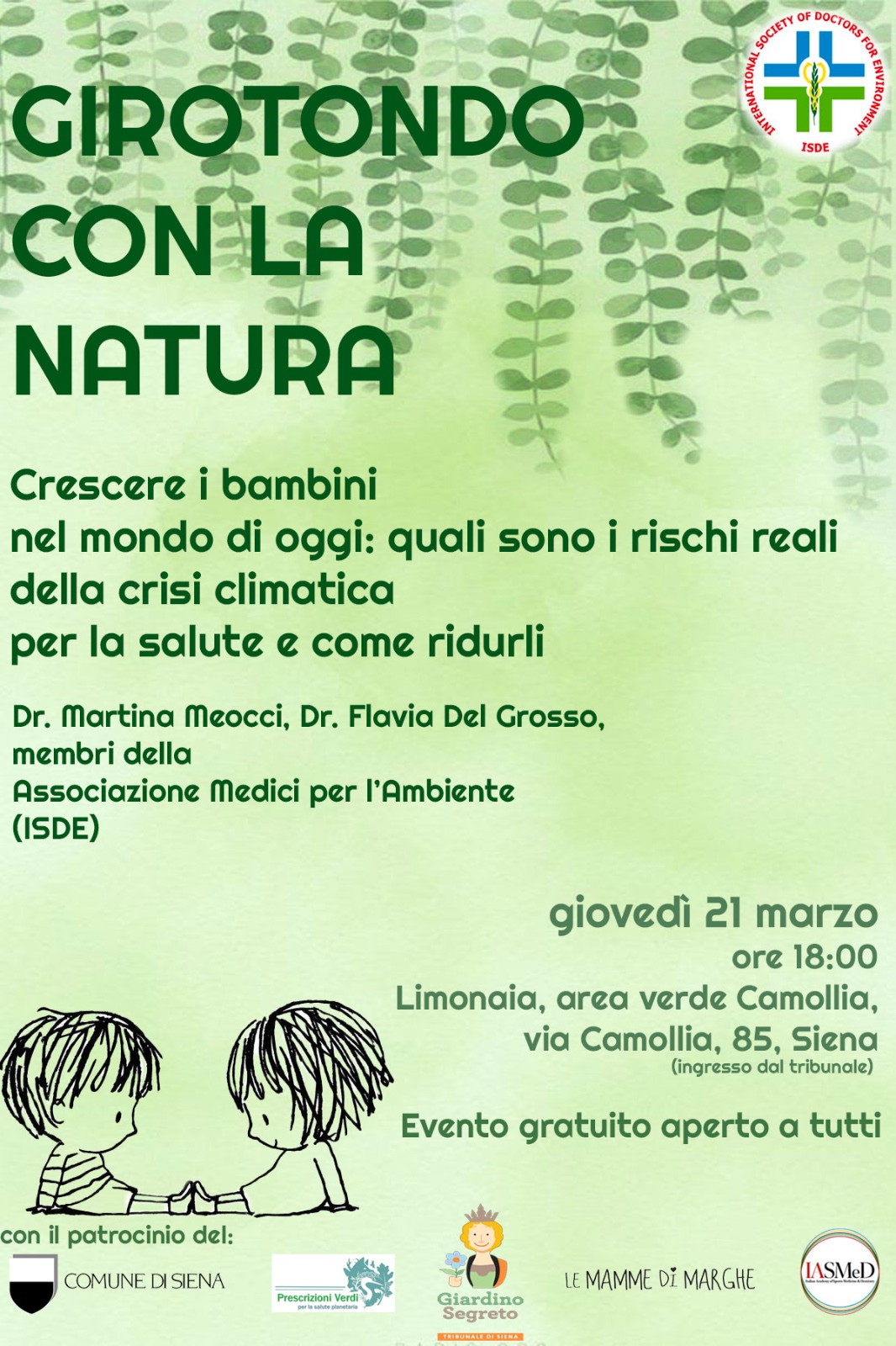 Riparte la sezione di Siena dell’Associazione Medici per l’Ambiente