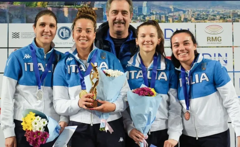 Trionfo dell’Italia del fioretto in Coppa del Mondo: Alice Volpi oro, tutto azzurro il resto del podio