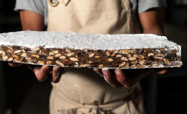 Il Panforte di Siena IGP alla partenza del Giro-E