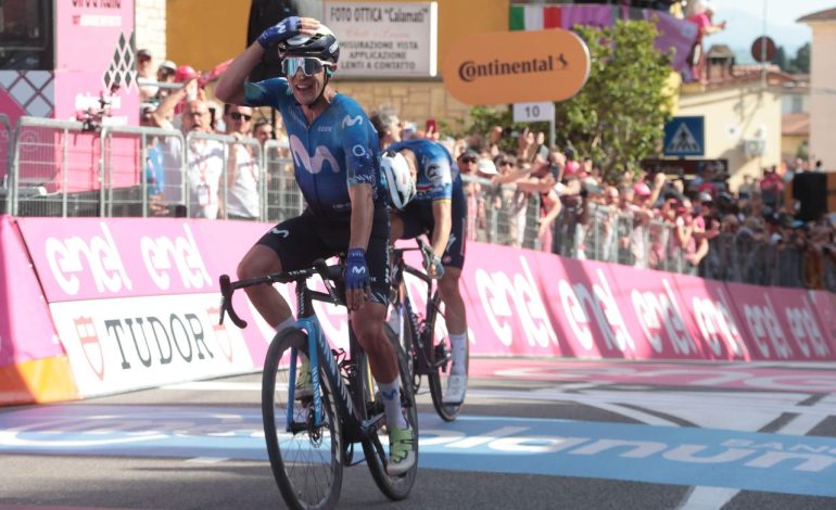 Vince Sanchez la sesta tappa del Giro d’Italia, ma è la festa di tutta Rapolano Terme