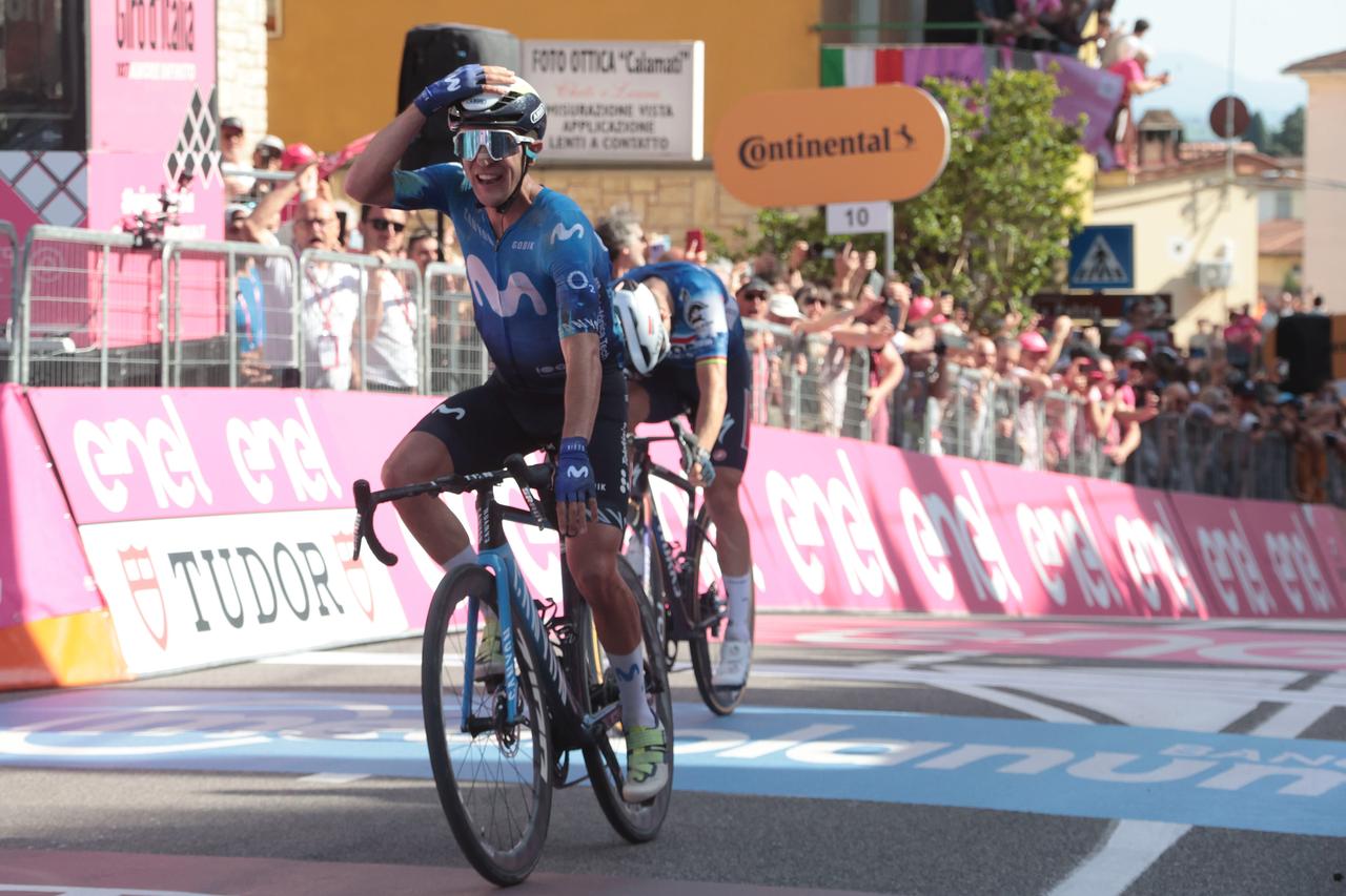 Vince Sanchez la sesta tappa del Giro d’Italia, ma è la festa di tutta Rapolano Terme