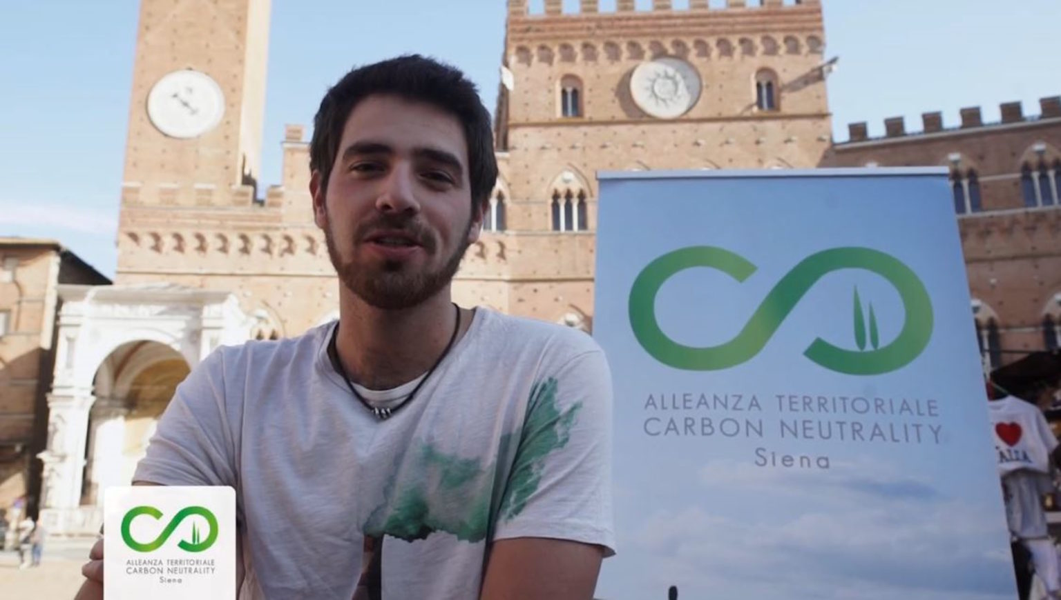 Alleanza Carbon neutrality Siena, in piazza del Campo si parla di sostenibilità