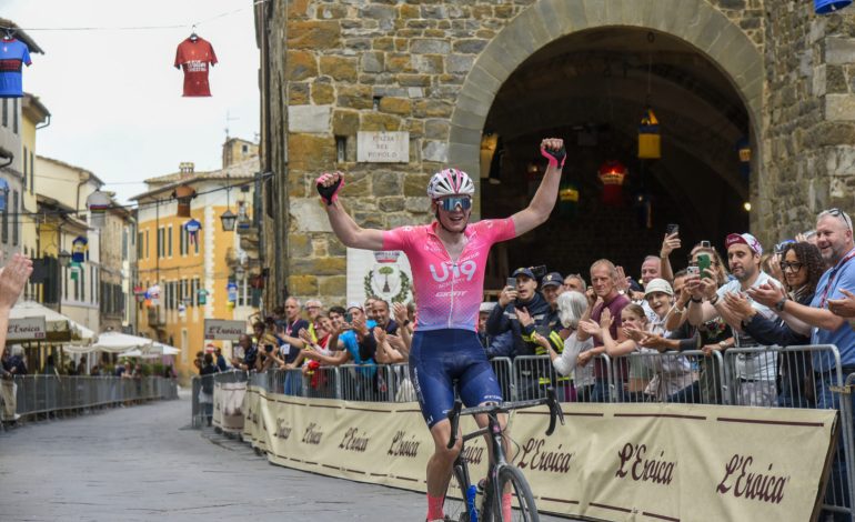 L’irlandese Conor Murphy ha vinto la quarta edizione di Eroica juniores – coppa Andrea Meneghelli