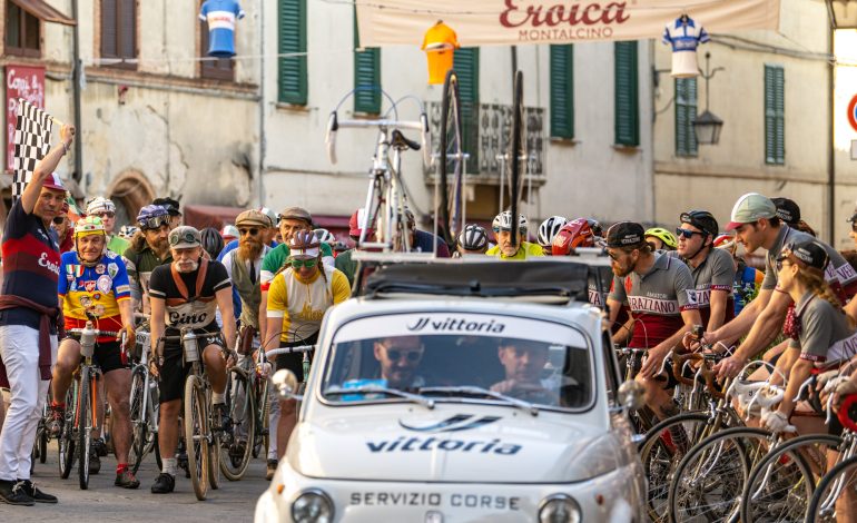 Al via l’Eroica Montalcino: oltre 2400 iscritti, provenienti da ben 30 paesi