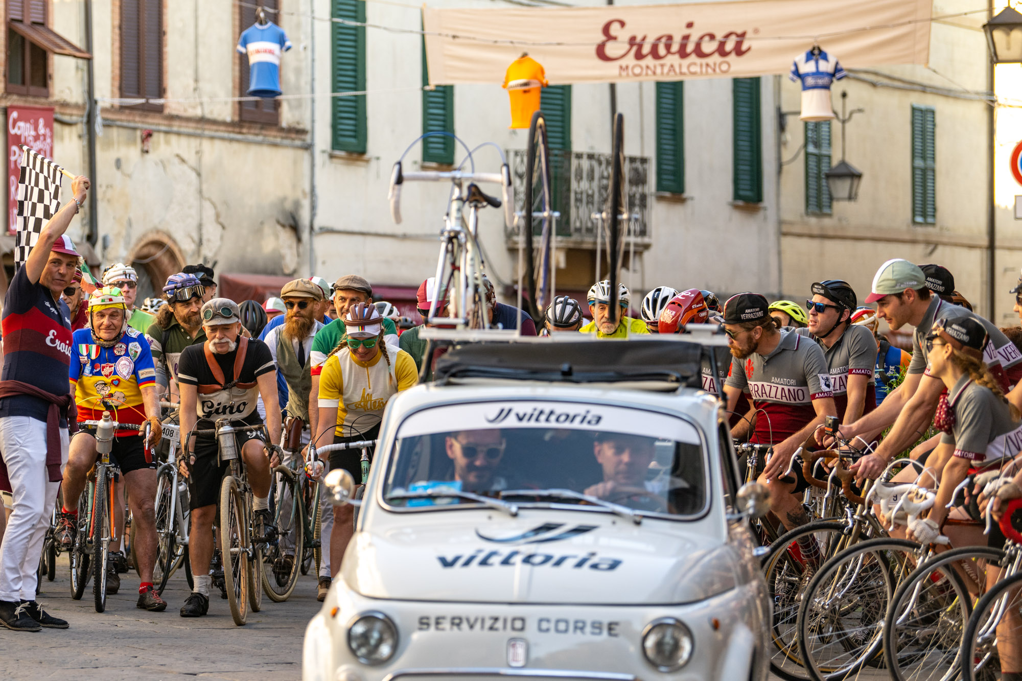 Al via l’Eroica Montalcino: oltre 2400 iscritti, provenienti da ben 30 paesi