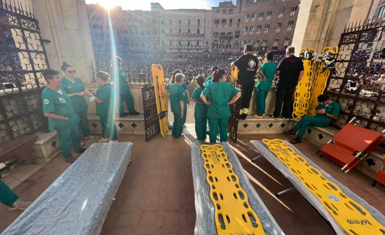 Palio del 2 luglio, l’organizzazione del 118 per il soccorso sanitario