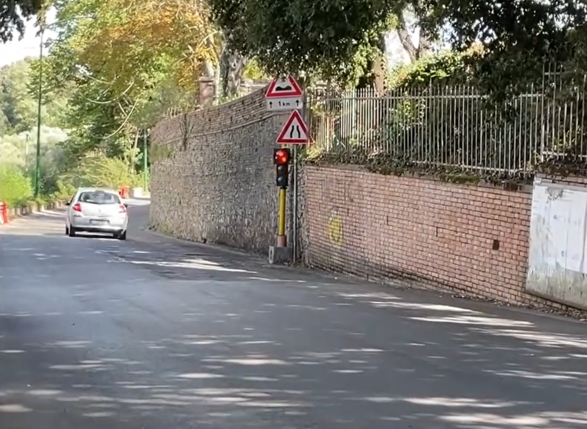 Scacciapensieri dice addio al semaforo, al via i lavori sulla strada