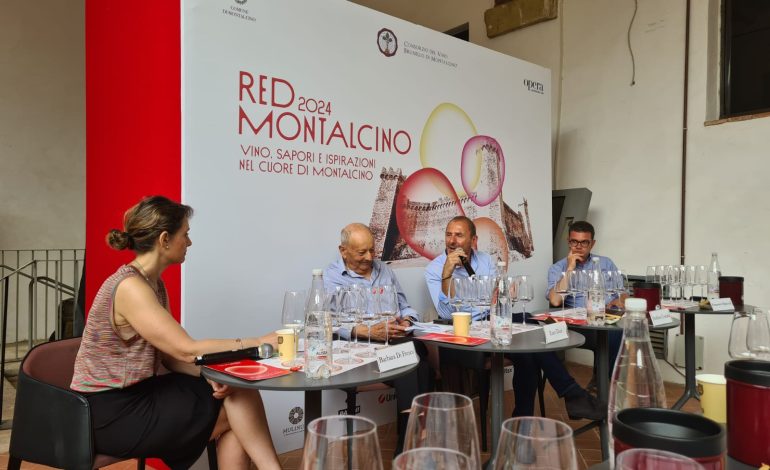 Quarant’anni di Rosso, stasera Montalcino celebra il suo vino rock