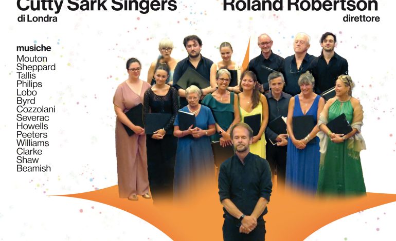 Il 24 luglio “Concerto Corale” dei Cutty Sark Singers al Tempio San Biagio a Montepulciano