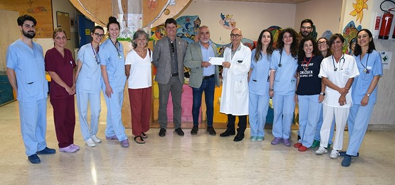 Nobile Contrada dell’Oca, preziosa donazione per la Pediatria