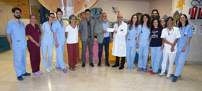 Nobile Contrada dell’Oca, preziosa donazione per la Pediatria