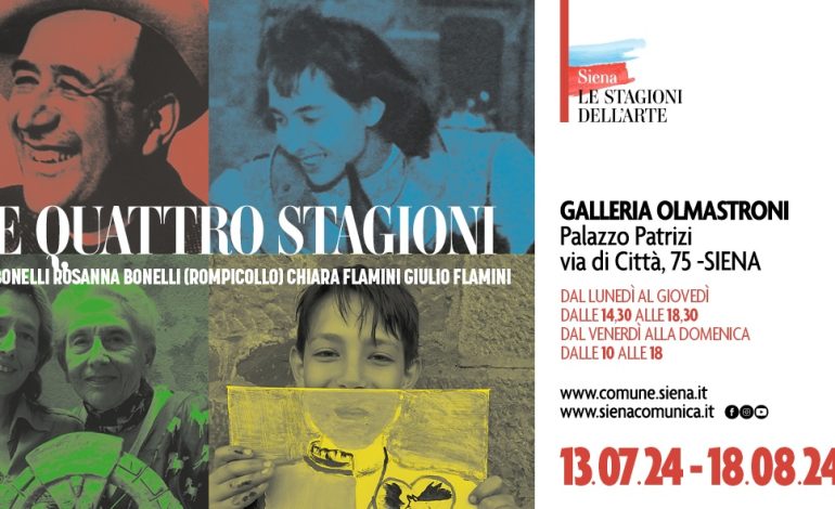 Galleria Olmastroni, al via la mostra “Le quattro stagioni”