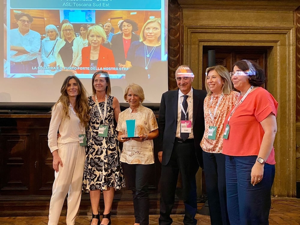 La Asl Toscana Sud Est vince il primo premio Protagoniste in Sanità 2024 dedicato alla certificazione di genere