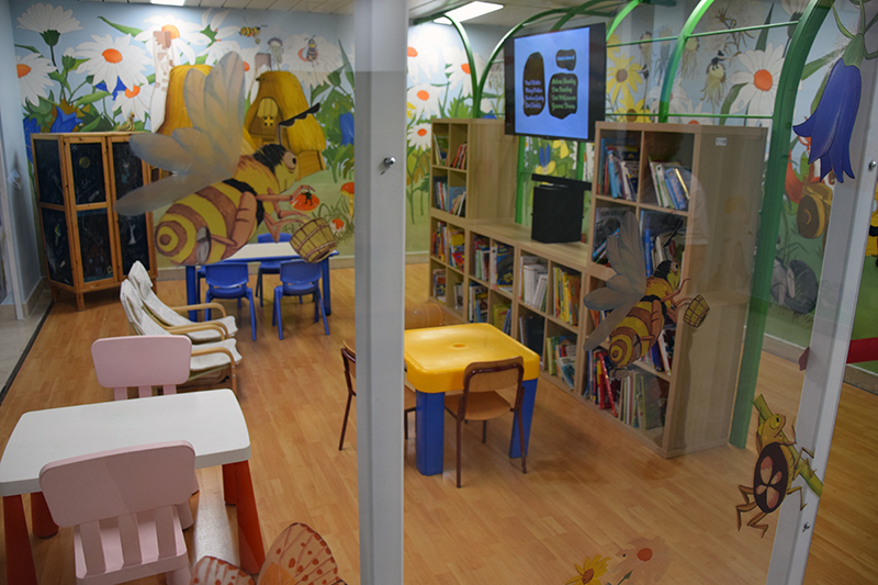 Inaugurata la biblioteca del Dipartimento della Donna e dei Bambini delle Scotte