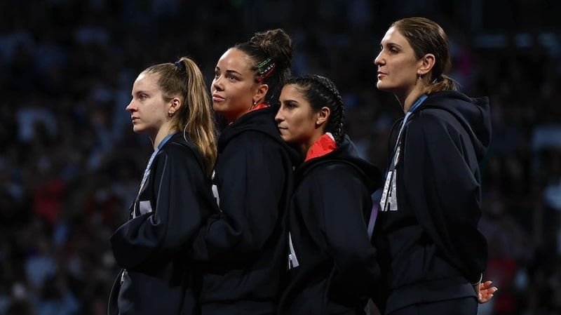 Alice Volpi argento nel fioretto a squadre. “Medaglia magnifica. Los Angeles? Vedremo”