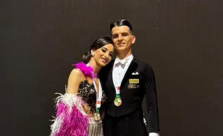 Una coppia d’oro per la danza sportiva: Carlo Rugi e Marta Lorenzini dominano la scena