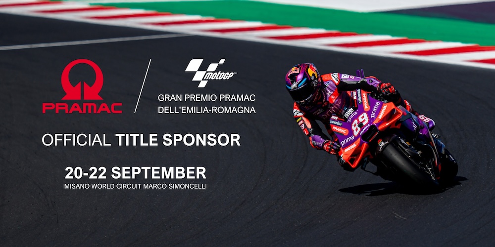 Pramac sarà Title Sponsor del Gran Premio dell’Emilia-Romagna