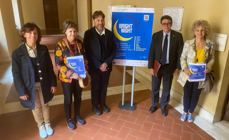 Bright Night 2024, presentati i programmi delle università senesi. Franco Locatelli tra gli ospiti d’eccezione